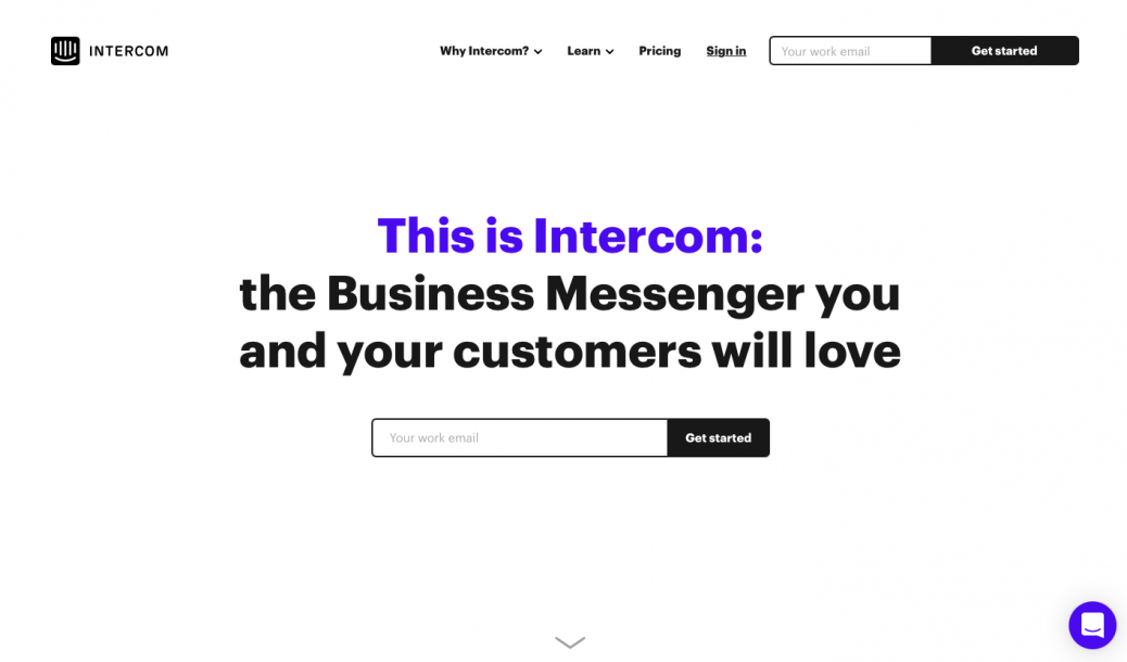 Inbox user interface