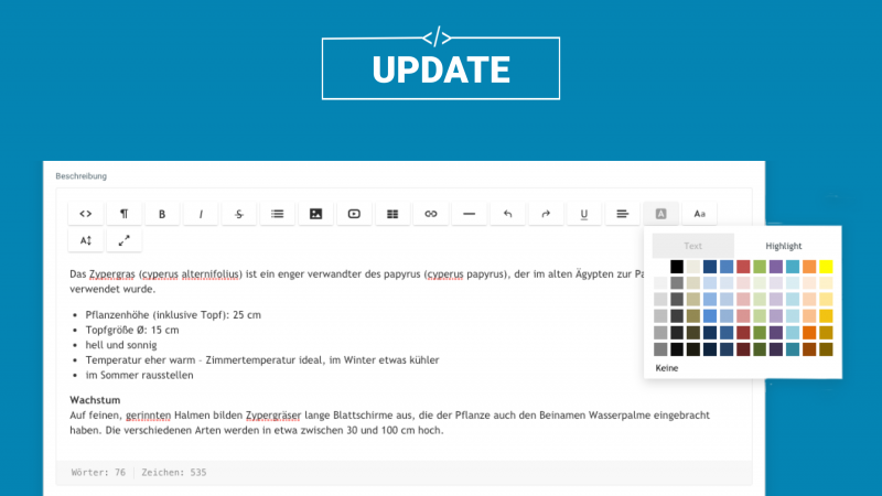 Neuer Texteditor